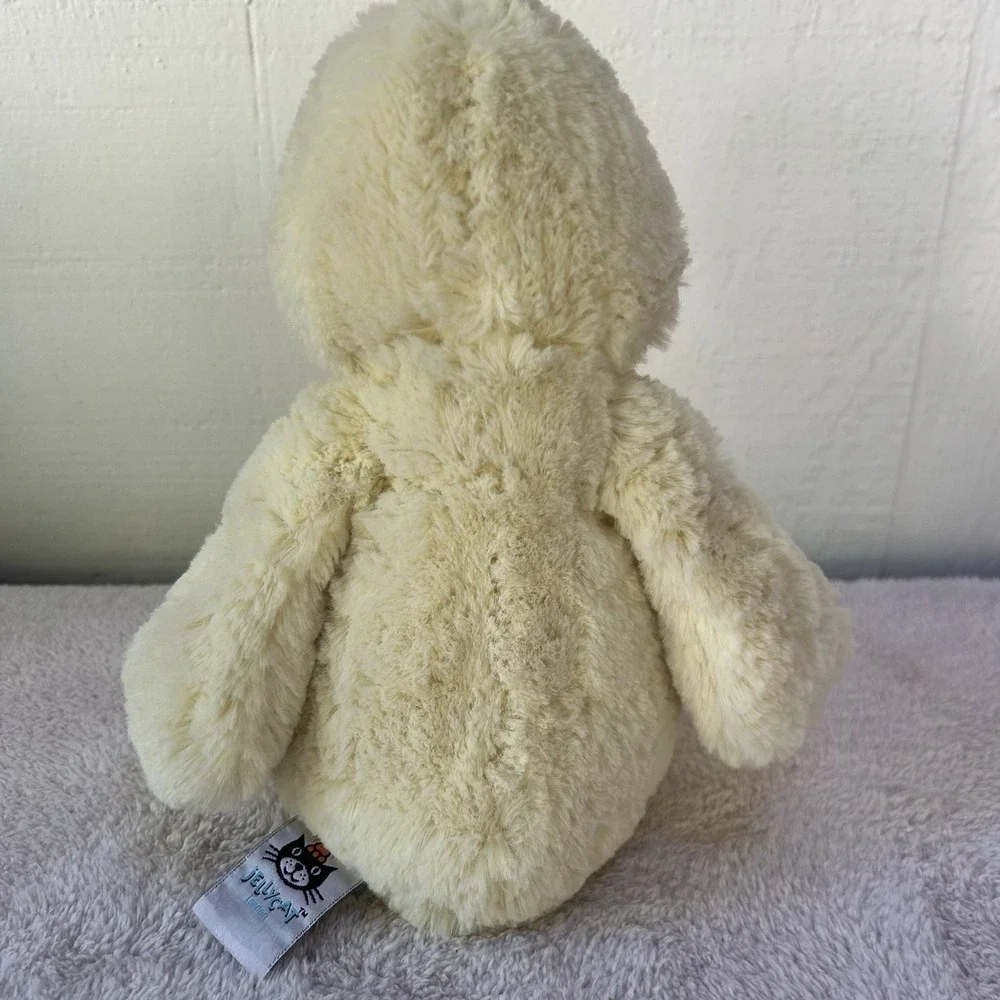 NWT Jellycat Yellow Bashful Duckling Medium Stuffed Animal Plush 12
